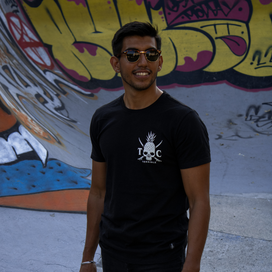 Playera Pineapple Skull unisex