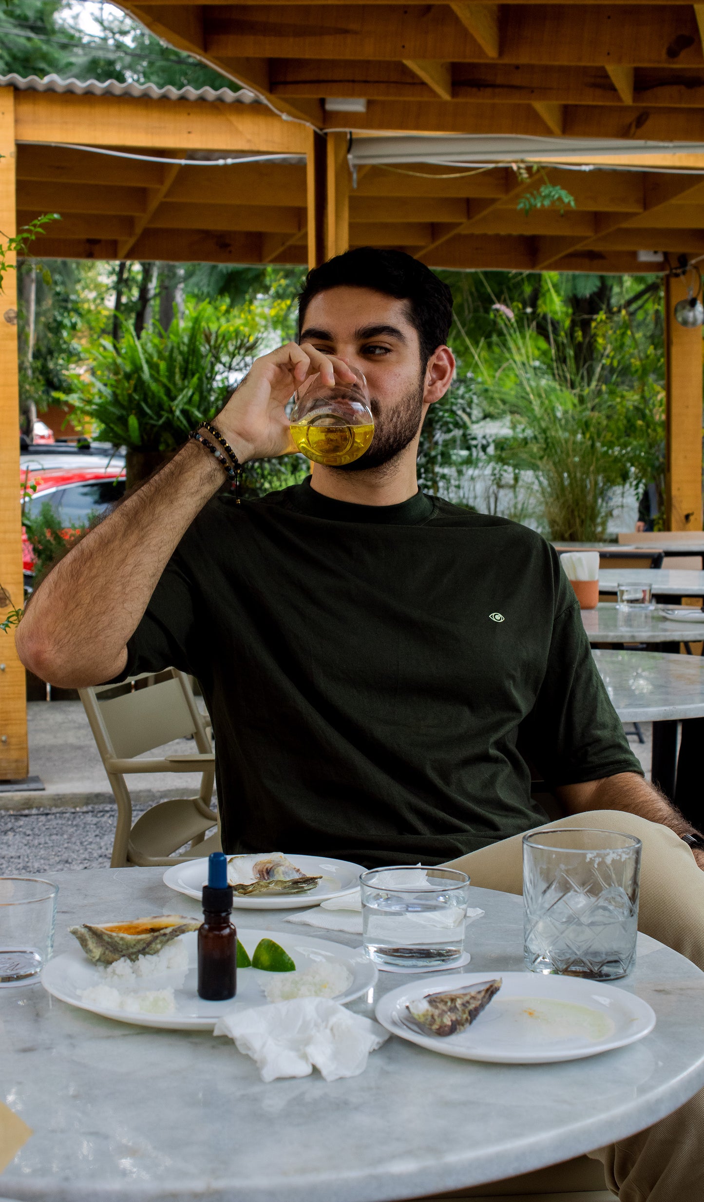 Playera Eye oversize unisex