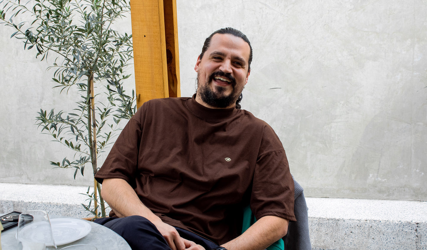 Playera Eye oversize unisex