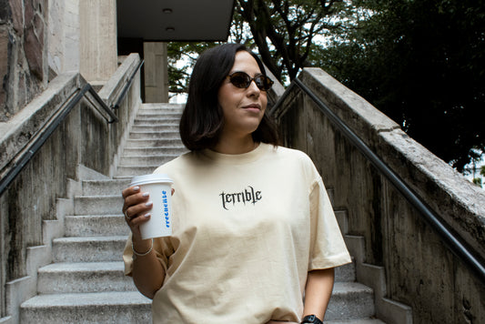 Playera Oversize Terrible Gothic