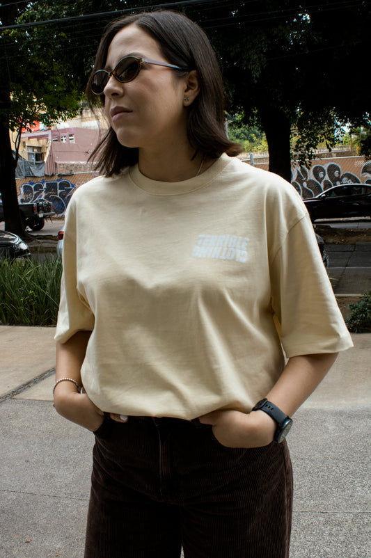 Playera Oversize Terrible Reverse