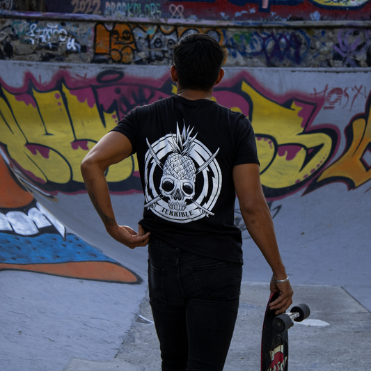Playera Pineapple Skull unisex